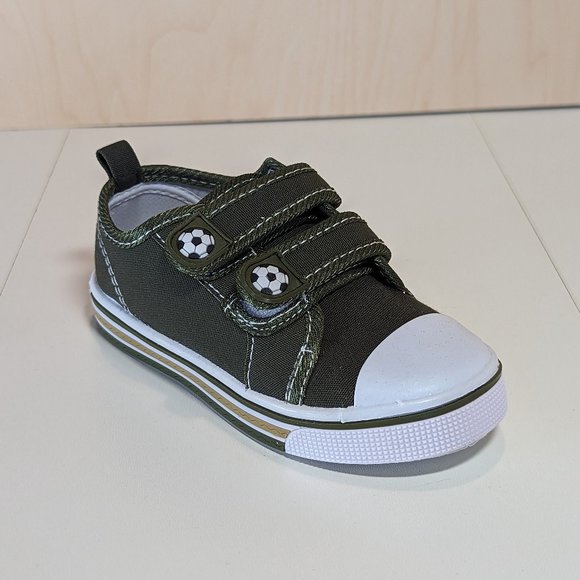 3/$10  Modit Toddler Round Toe Hook-Loop Canvas Sneakers - Picture 1 of 5